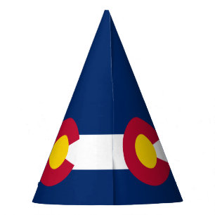 Colorado State Flag Party Hat