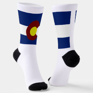 Colorado State flag Socks
