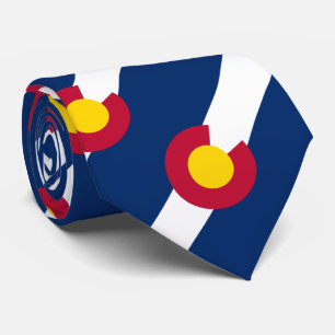 Colorado State Flag Tie