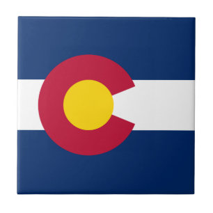 Colorado State Flag Tile