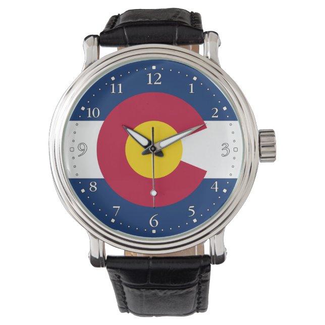 Colorado State Flag Watch (Front)