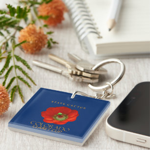 Colorado Territory Cactus The Claret Cup Cactus Keychain