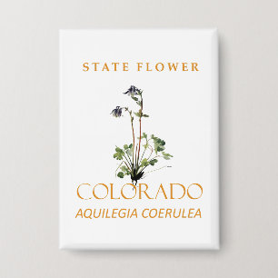 Colorado Territory Flower Blue Aquilegia coerulea