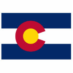Colorado: The Centennial US State Flag Standing Photo Sculpture<br><div class="desc">In the year 1911, the state of Colorado, a land of breathtaking beauty and boundless opportunity, sought a flag to symbolize its unique identity. A committee was formed to design a flag that would capture the essence of the Centennial State. - After much deliberation, a design was chosen that celebrated...</div>