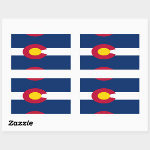 Colorado: The Centennial US State Flag Sticker