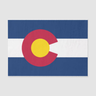 Colorado: The Centennial US State Flag Tissue Paper