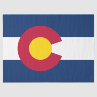 Colorado: The Centennial US State Flag Tissue Paper