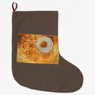 Colorado Toast & Egg Large Christmas Stocking
