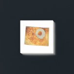 Colorado Toast & Egg Post-it Notes<br><div class="desc">Colorado as a piece of toast with an egg over the Denver & Boulder area.</div>