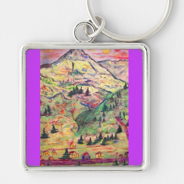 colorado  town keychain (Front)