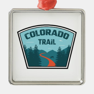 Colorado Trail Metal Ornament