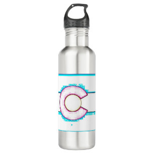 Colorado unique flag 710 ml water bottle