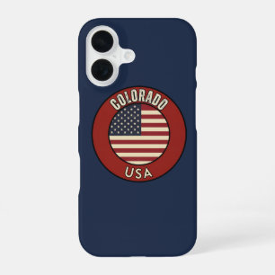 Colorado United States iPhone 16 Case