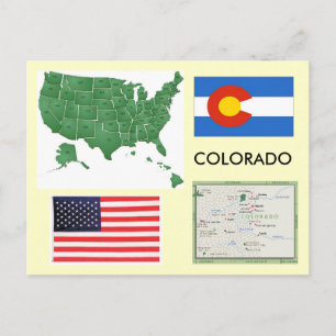 Colorado, USA Postcard
