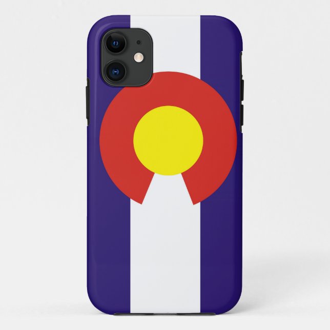 colorado usa state flag case united america (Back)