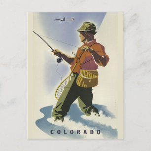Colorado USA vintage travel postcard