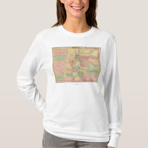 ColoradoPanoramic MapColorado T-Shirt