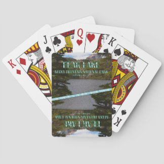 Colorado's Bear Lake, Rocky Mountain National Park Playing Cards