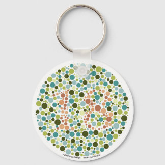 Colorblind Test Keychain