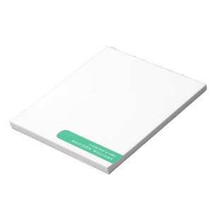 Colorblock Modern Minimalist Stylish  Notepad
