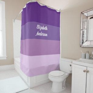 Colorblock Purple Horizontal Stripe