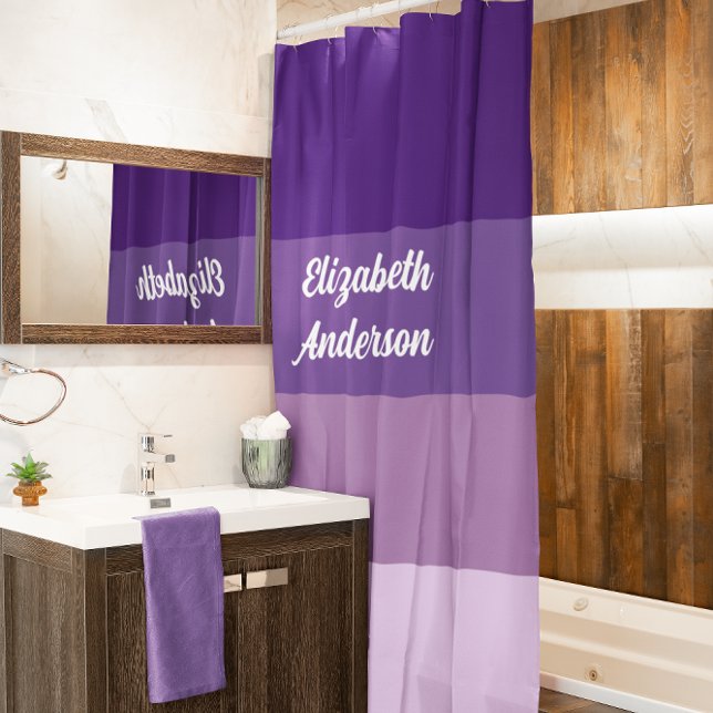Colorblock Purple Horizontal Stripe (Creator Uploaded)