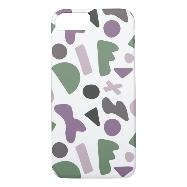 Colorblock shape pattern Case-Mate iPhone case (Back)