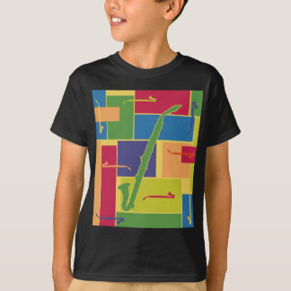 Colorblocks - T-Shirt sombre pour enfants