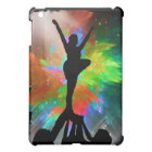 Colorburst Background with Cheerleraders