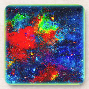Colorburst Cosmos. Buy Now Coaster