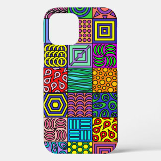 Colorbust Squares Iphone 12 Case