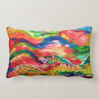 Colorcillates Lumbar Pillow