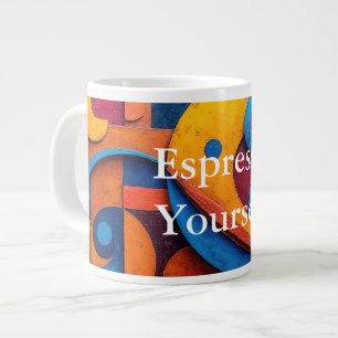 Colorcube 5 Colourful Cubism Specialty Mug