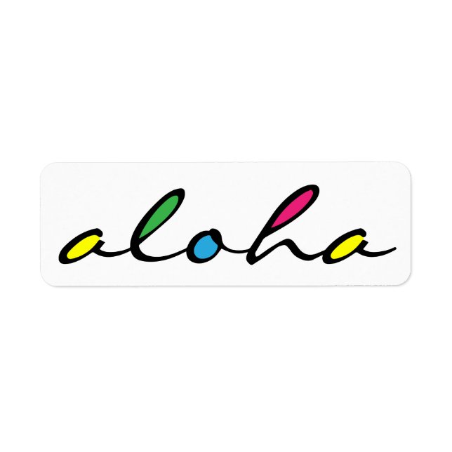 coloré ALOHA (Devant)
