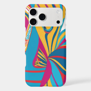 Coloré Batik de feuille tropicale Pop Art Apple iP