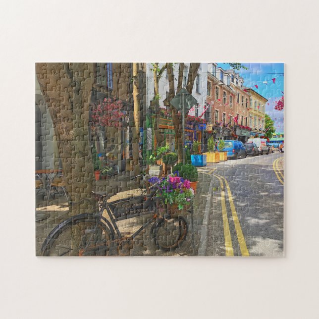 Coloré Galway Irlande Puzzle (Horizontal)