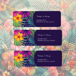 Coloré hawaïen tropical Mariage