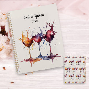 Coloré juste un peu d'aquarelle de vin