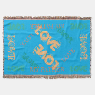 Coloré ma couverture de jet de père