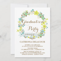 COLORÉ WREATT D'ÉTÉ | INVITATION À LA DIPLÔME