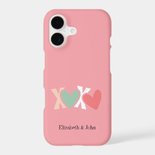 Coloré "XOXO" Saint-Valentin  