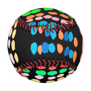 Colored dots baseball