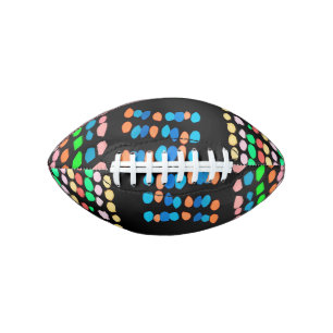 Colored dots football