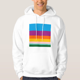 Colored lines hoodie