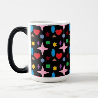 Colored Shapes Magic Mug