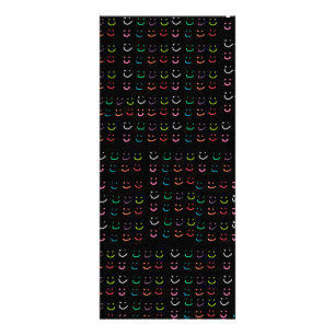 Colored smiles rack card