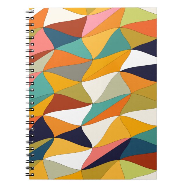 colored tangle notebook (Front)