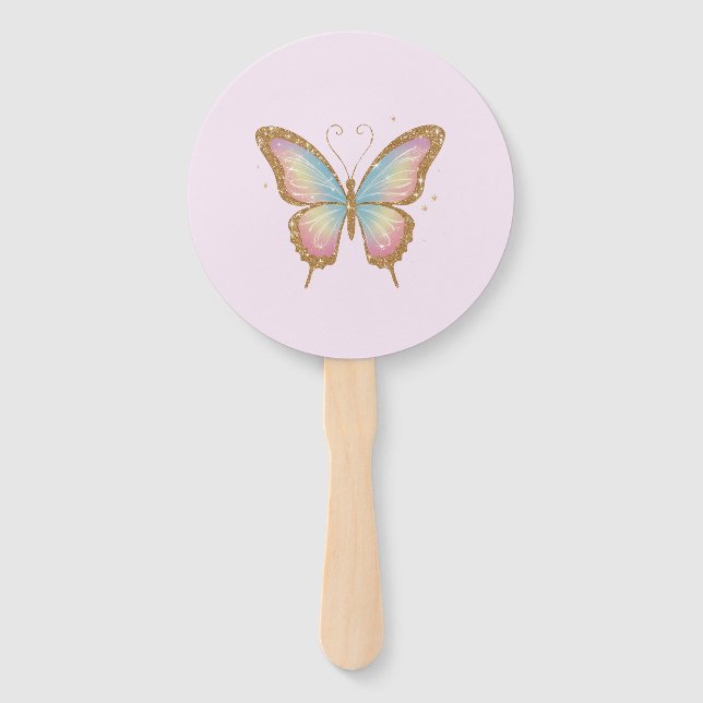 COLORED WINGS HAND FAN (Front)