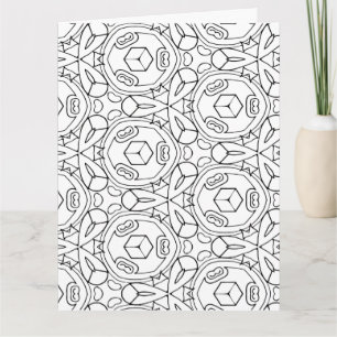 colorer mes cubes carte de voeux