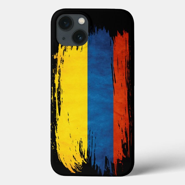 Colores de Colombia Case-Mate iPhone Case (Back)